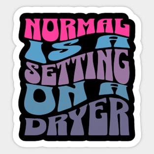 Mental Health Normal Sticker